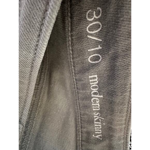 Loft | NWT Modern Skinny Light Gray Jeans | Size 30/10 - Picture 6 of 7